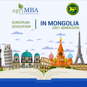 Winter admission: MBA in Agribusiness and the Diploma issued by the International Network of MBA Studies